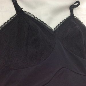 Vintage Nancy King Slip, Black, Size 34
